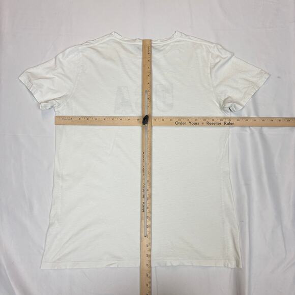 A.P.C Rue Madame Paris USA Short Sleeve T Shirt Women's XL Minimalist - Picture 3 of 12